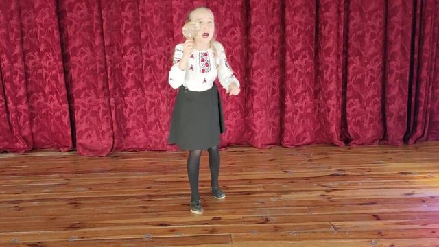 Дорогокупля Мирослава читає вірш " Про бабусю, козу і капусту". Головко Олег смотреть онлайн