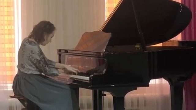 Ф.Шопен в транскрипции Ф.Листа "Желание" исполняет Татьяна Мейманбаева смотреть онлайн