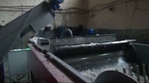 Моечно-сушильный комплекс по переработке грязной пленки и биг-бегов