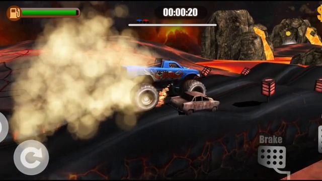 Offroad Monster Truck Driving Simulator - 4x4 Jeep Hummer Hill Drive - Monster truck racing game смотреть онлайн