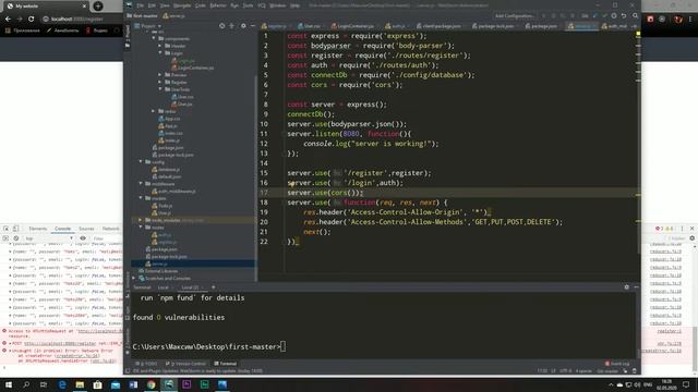 Как избавиться от ошибки CORS?(Cors Error) смотреть онлайн