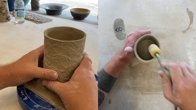 Pottery with Kyle: Linoleum Printed Mugs 2 смотреть онлайн