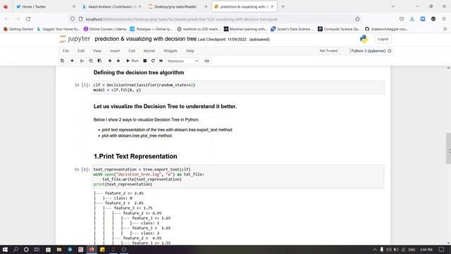 prediction & visualizing with decision tree in one minute смотреть онлайн
