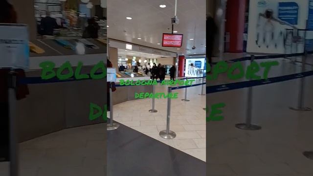 Bologna Airport Departure #shorts смотреть онлайн