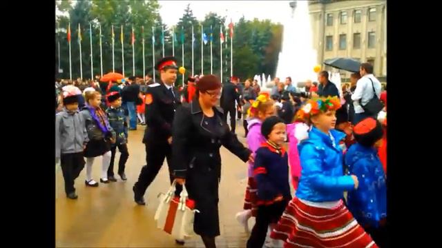 посвящение в казачата 2013г. Краснодар. смотреть онлайн