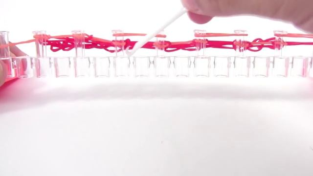 Rainbow Loom ЧЕШУЯ ДРАКОНА Браслет из резинок  #2