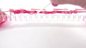 Rainbow Loom ЧЕШУЯ ДРАКОНА Браслет из резинок  #2