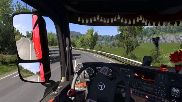 ETS2 (1.49). Mercedes-Benz Actros MPIV Cranetruck. Cranetrucks Cargo Pack. Clermont - Marseille смотреть онлайн