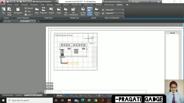 Layout Command in Autocad.. смотреть онлайн