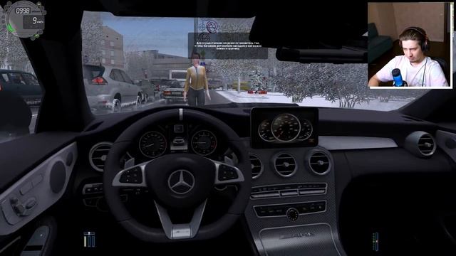 Устроился В Грузчики И Сразу Же Разибл Новый Мерен C63! (City Car Driving) смотреть онлайн