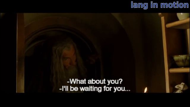 Future continuous - Learn grammar with a scene from The Lord of the Rings смотреть онлайн