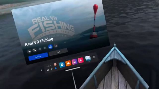 Fishing in the Rain. Real VR Fishing on Oculus Quest смотреть онлайн