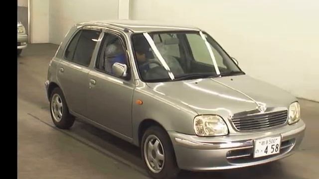 2001 NISSAN MARCH _F K11 - Japanese Used Car For Sale Japan Auction Import смотреть онлайн