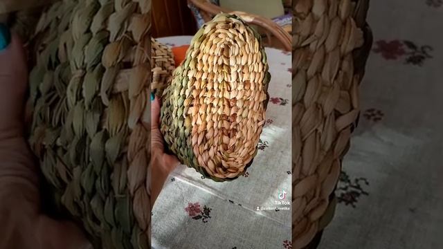 1 ноября 2021 г. Плетение из рогоза.