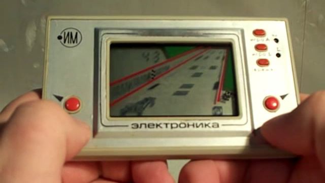 Autoslalom gameplay Elektronika IM USSR смотреть онлайн