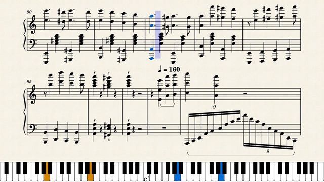 Bella Ciao - MuseScore- Piano Music Sheet - by SangHeart Play смотреть онлайн