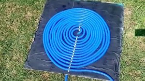 Солнечный водонагреватель для бассейна #солнечный нагреватель