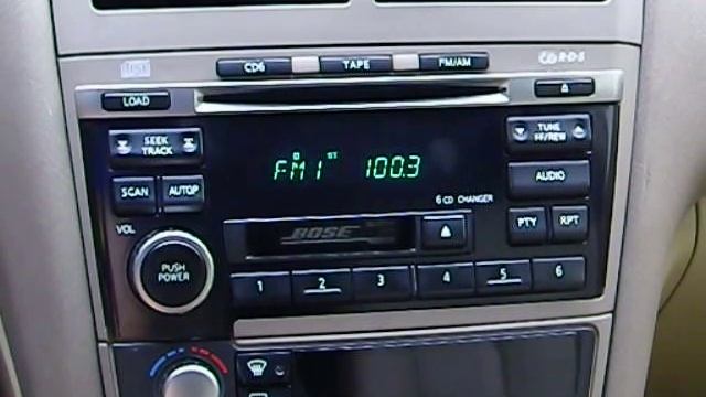 Infiniti i35 Radio смотреть онлайн