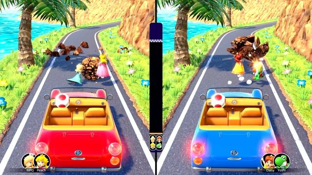Mario Party Superstars - Princess Battle (Minigames) смотреть онлайн