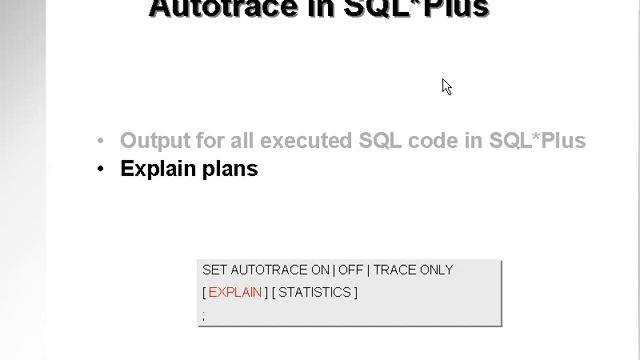 oracle performance tuning 59 смотреть онлайн