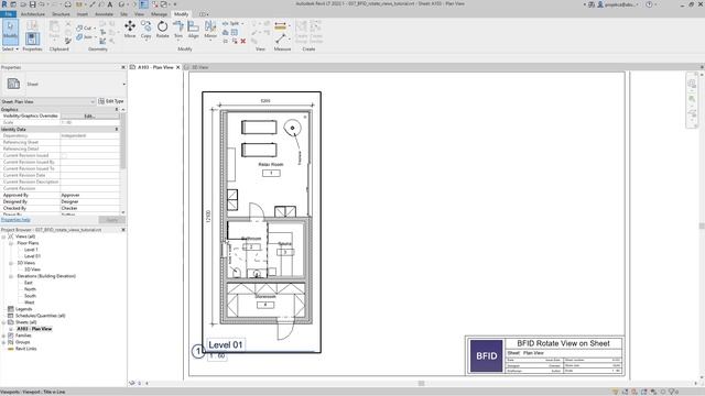 How to Rotate View on Sheet in Revit смотреть онлайн