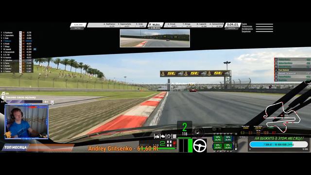 RaceRoom Competition: Silhouette/S1-2020 | 6# SEPANG GP (04.06.2020) Final смотреть онлайн