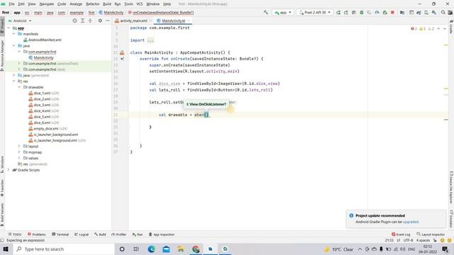 Dice Roller App in Kotlin | For Begginers Only смотреть онлайн