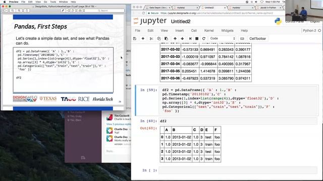 WEBINAR - Unleashing Python and Jupyter in DesignSafe, March 1, 2017 смотреть онлайн
