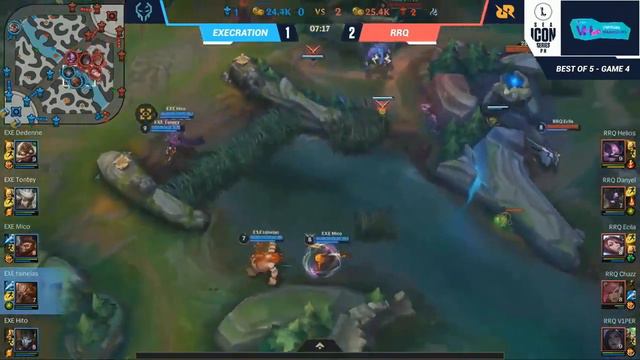Execreation Vs RRQ | Game 4 | Wild Rift SEA Icon Series PH: Preseason - Day 1 смотреть онлайн