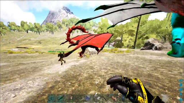 [14] Origin Spino and Origin Wyvern!!! (Let's Play ARK Primal Fear Multiplayer) смотреть онлайн