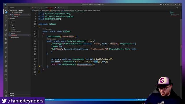 SQL Bindings in Azure Functions смотреть онлайн