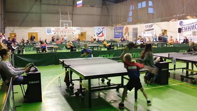 Областные соревнования по настольному теннису. 1 смотреть онлайн
