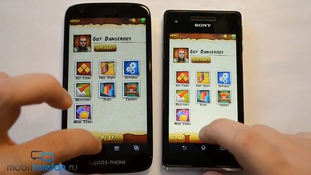 Sony Xperia V Vs Sharp SH930W: сравнение производительности