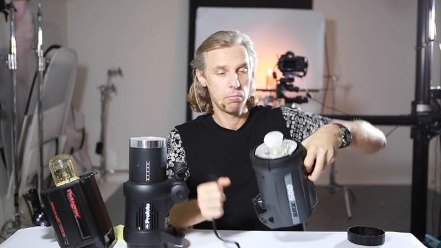 Profoto D1 Air 500 vs Photogenic vs Elinchrom BRX500, part 1 смотреть онлайн