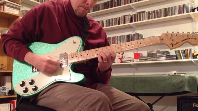 2012 Sparkle Surf Green Fender FSR Classic Series '72 Deluxe Telecaster, Part2 смотреть онлайн