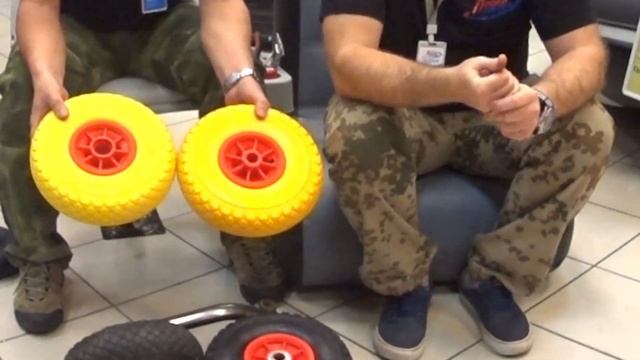 Выбор колёс для транцевых шасси к надувной лодке смотреть онлайн