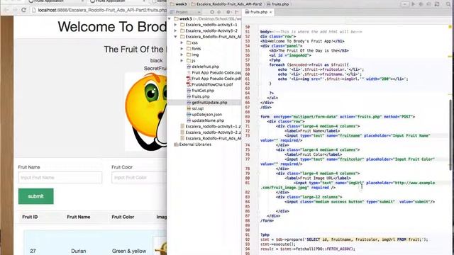 Fruits App API смотреть онлайн
