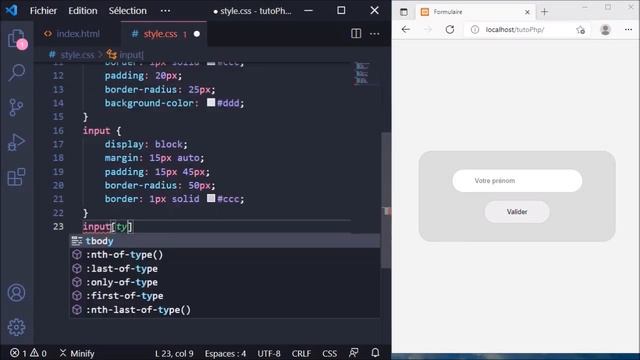 Formation PHP 8 : Comment récupérer la valeur d'une variable de type post - Vidéo Tuto смотреть онлайн