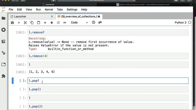 Programming Essentials Python - Overview of Collections - Updating and Deleting elements - list смотреть онлайн