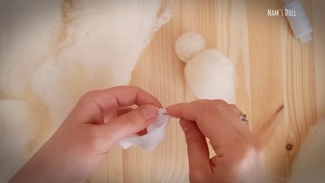 Бесплатный курс "Вальдорфская карманная кукла". Формирование головы. Внешний шар. смотреть онлайн