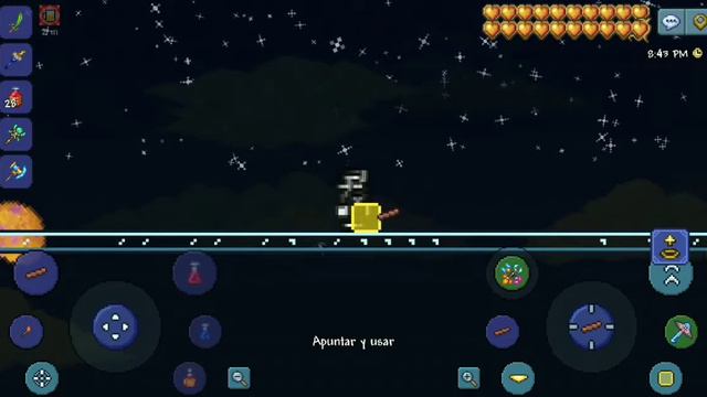 terraria 1.4 Android cómo hacer escaleras смотреть онлайн