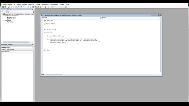 Reemplazar texto desde una lista variable de forma automática en Excel смотреть онлайн