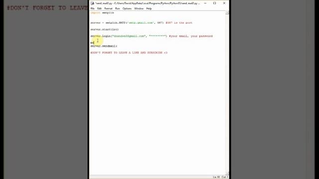 Send Emails with Python - Cool Python Tutorial смотреть онлайн