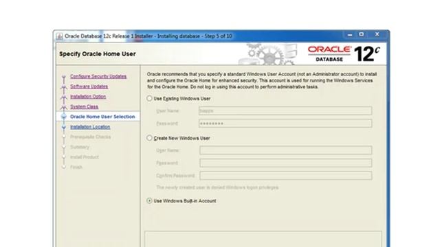 INSTALLING ORACLE DATABASE 12C ON WINDOWS MACHINE смотреть онлайн