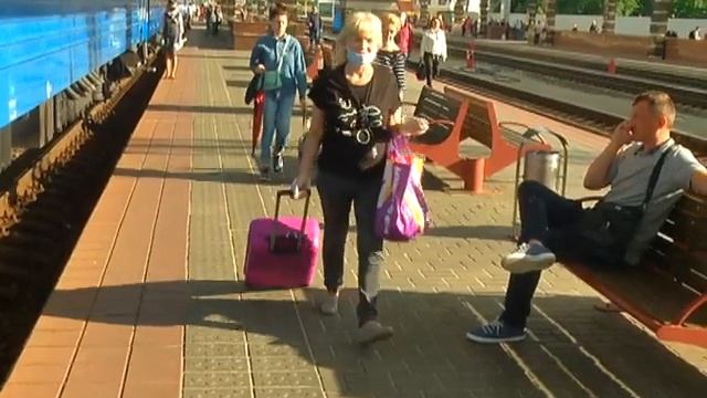 Из Гомеля в Москву отправился первый за 15 месяцев поезд смотреть онлайн
