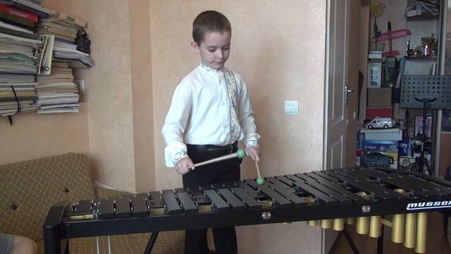 Концерт для скрипки G dur,  I частина   Сіраш Всеволод ксилофон