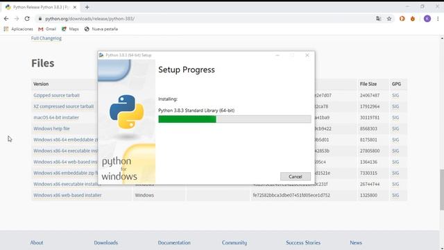 COMO INSTALAR PYTHON 3.8.3 2020 para WINDOW 10 смотреть онлайн