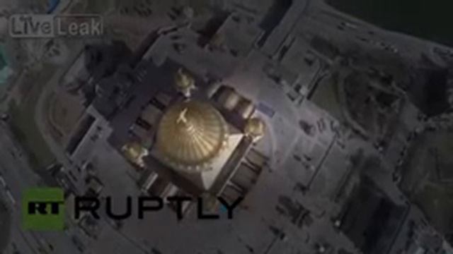 Russia: Drone captures the Cathedral of Christ the Saviour ahead of Orthodox Easter | DailyNews смотреть онлайн
