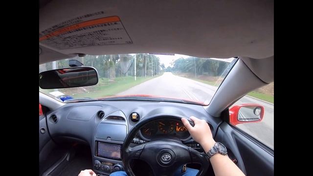 Toyota Celica VVTL-i Test Drive 试车视频 by GoPro Hero 7 Black 2019 смотреть онлайн