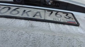 Замена ламп подсветки номерного знака Hyundai Santa-Fe \Хэнде Санта Фе TM 2018+